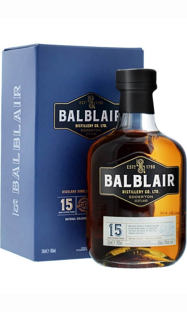 Balblair 15Y Old Highland Single Malt